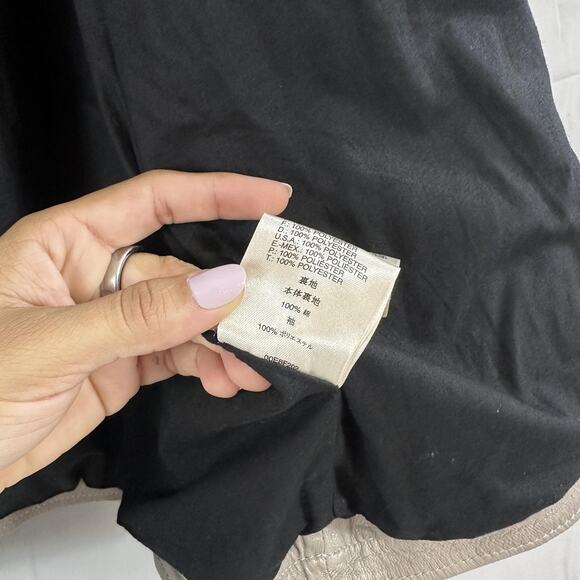 Vintage Y2k Diesel Co Leather Jacket Men Large Goat Moto Racer Biker Gray Zip - Picture 14 of 16